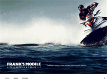 Tablet Screenshot of franks-mobile.com